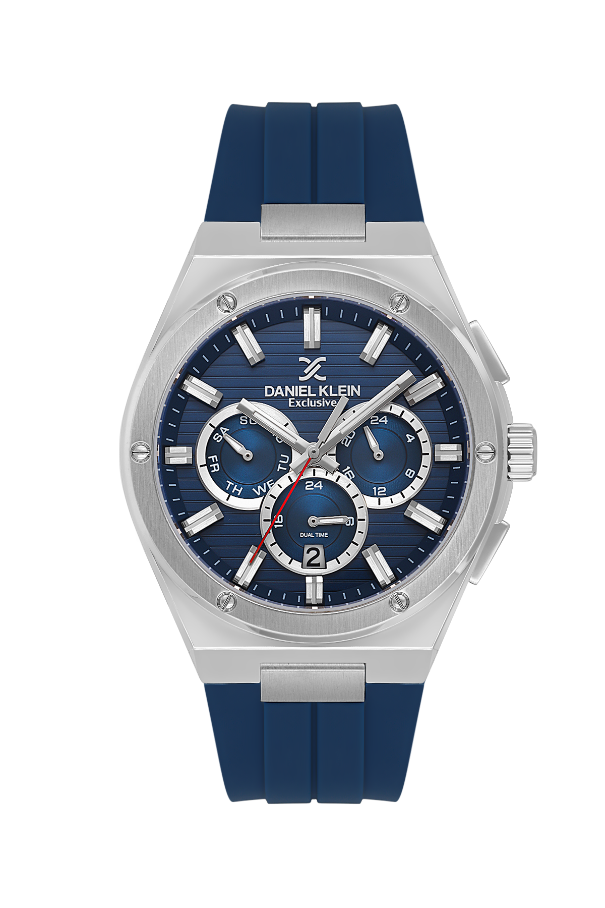 Daniel Klein Multifunction Dual Time  Wrist Watch for Men DK.1.14072-3