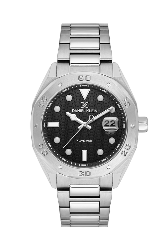 Daniel Klein Date/Time Wrist Watch for Men DK.1.14076-1