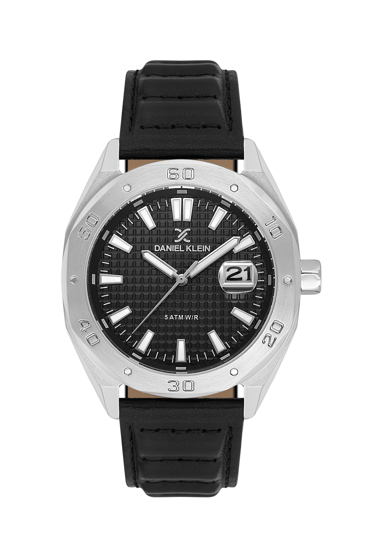 Daniel Klein Date/Time Wrist Watch for Men DK.1.14077-1