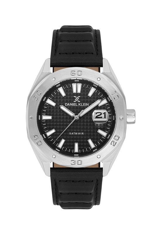 Daniel Klein Date/Time Wrist Watch for Men DK.1.14077-1