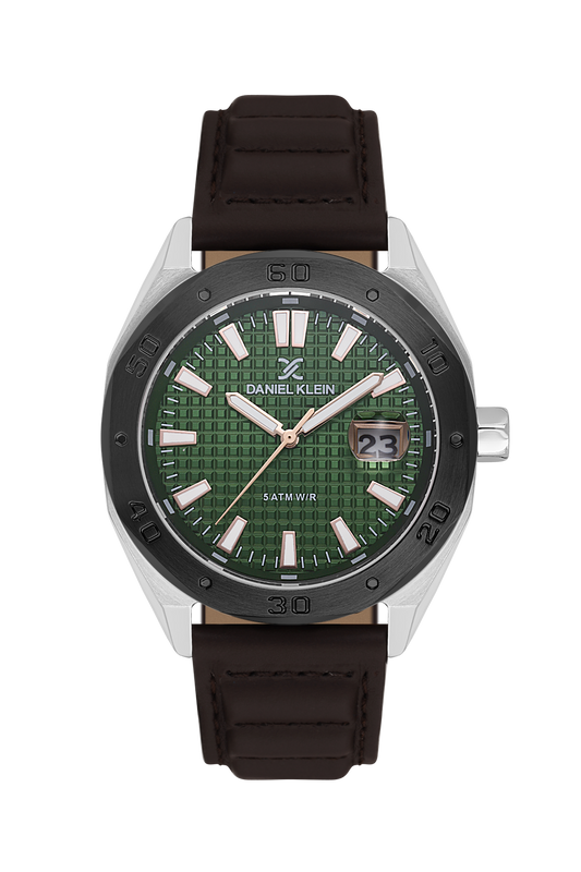 Daniel Klein Date/Time Wrist Watch for Men DK.1.14077-3