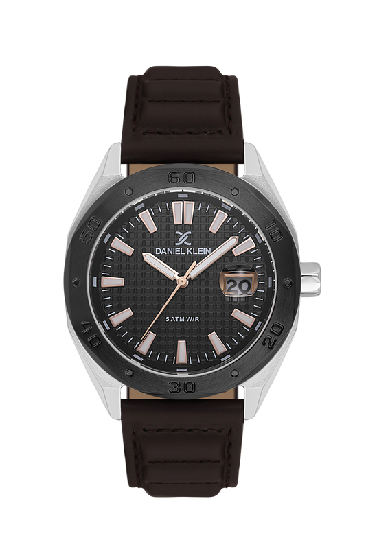 Daniel Klein Date/Time Wrist Watch for Men DK.1.14077-4