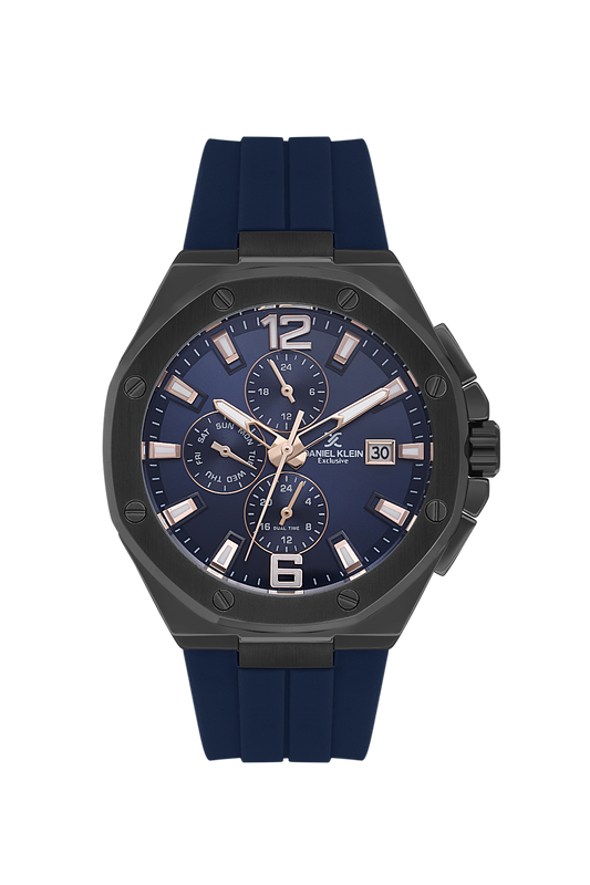 Daniel Klein Exclusive Multifunction Wrist Watch for Men DK.1.14092-6