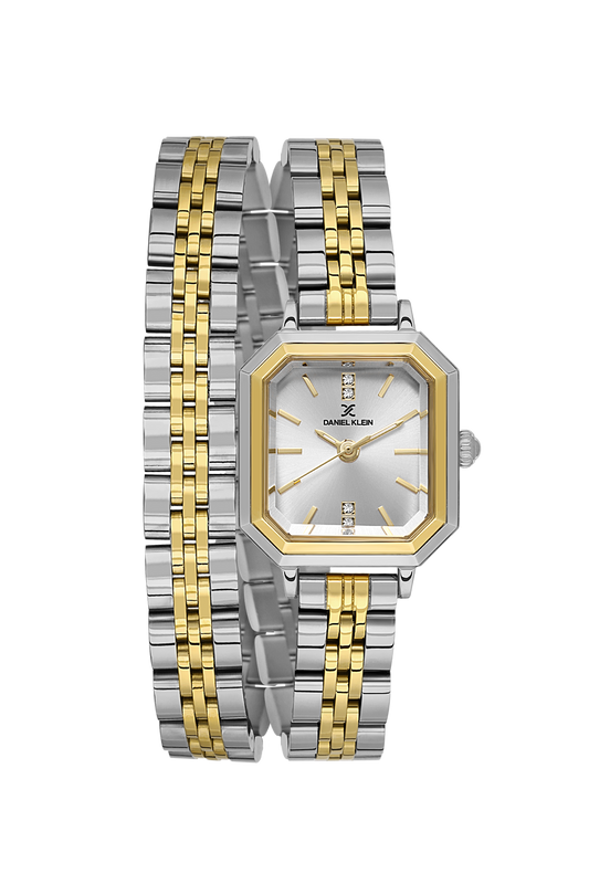 Daniel Klein Date & Time Wrist Watch for Women DK.1.14098-4