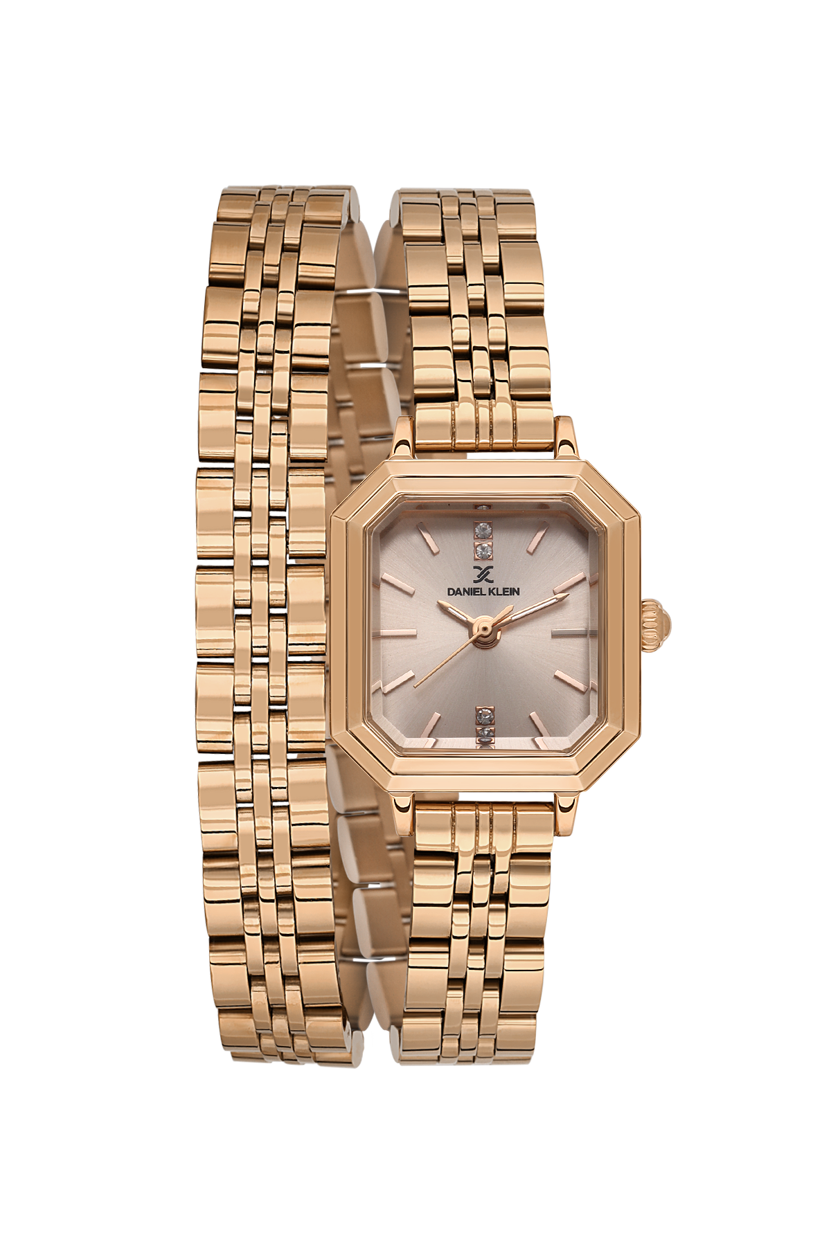 Daniel Klein Date & Time Wrist Watch for Women DK.1.14098-5