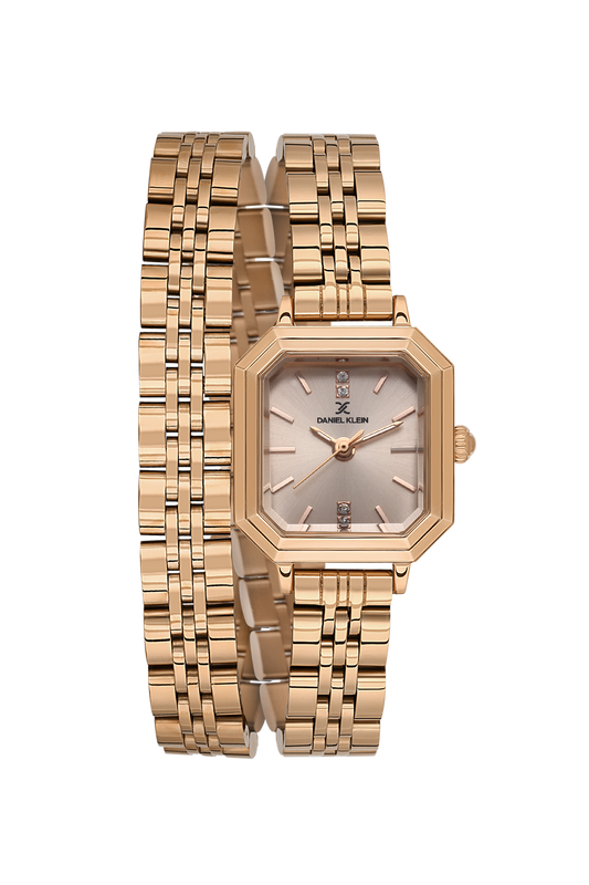 Daniel Klein Date & Time Wrist Watch for Women DK.1.14098-5