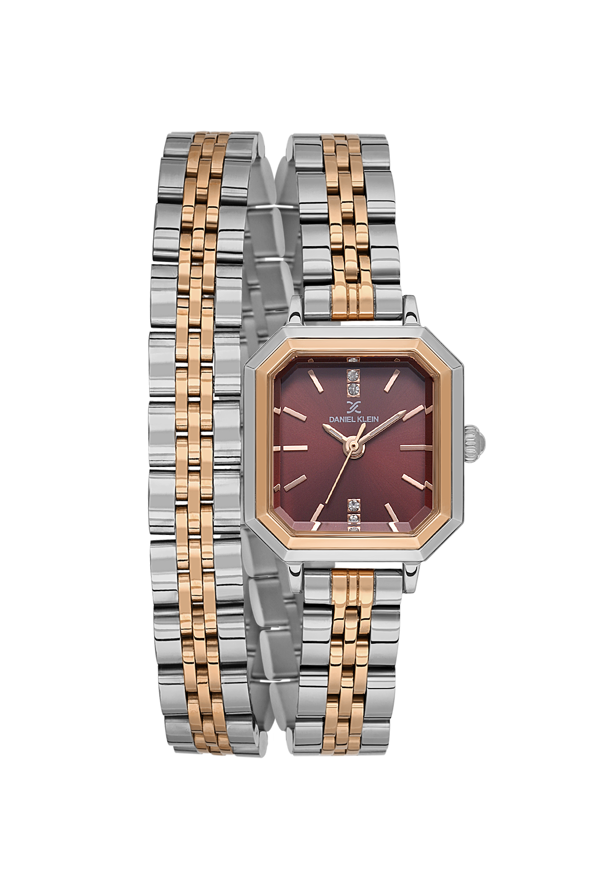 Daniel Klein Date & Time Wrist Watch for Women DK.1.14098-6