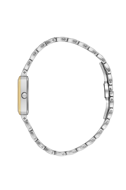 Daniel Klein Silver IP Silver/Gold Wrist Watch for Women DK.1.14158-3