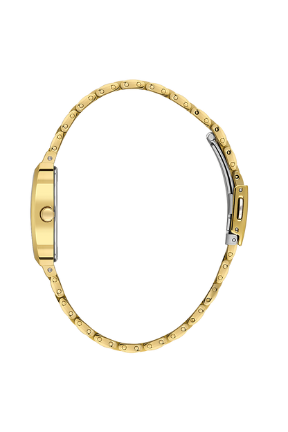 Daniel Klein Silver IP Gold Wrist Watch for Women DK.1.14165-2