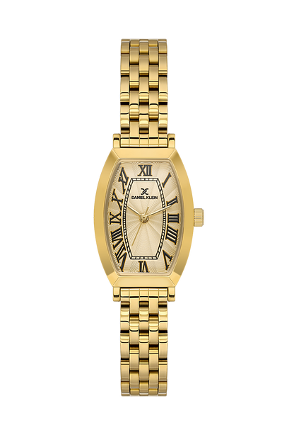 Daniel Klein Light Champagne IP Gold Wrist Watch for Women DK.1.14165-3