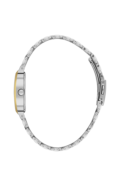 Daniel Klein Silver IP Silver/Gold Wrist Watch for Women DK.1.14165-4