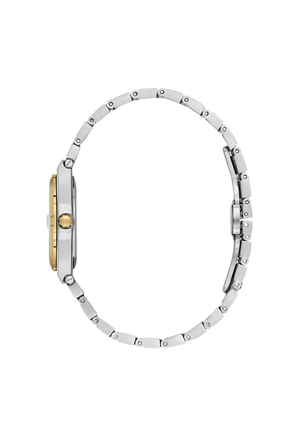 Daniel Klein Silver IP Silver/Gold Wrist Watch for Women DK.1.14170-4