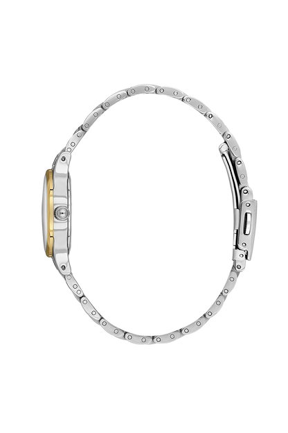 Daniel Klein Silver IP Silver/Gold Wrist Watch for Women DK.1.14174-3