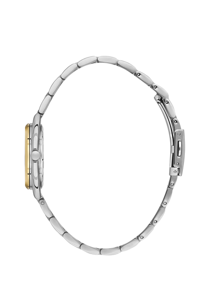 Daniel Klein Silver IP Silver/Gold Wrist Watch for Women DK.1.14180-4