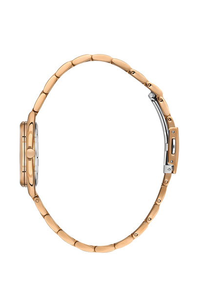 Daniel Klein Light Rosegold Pink Rosegold Wrist Watch for Women DK.1.14180-6