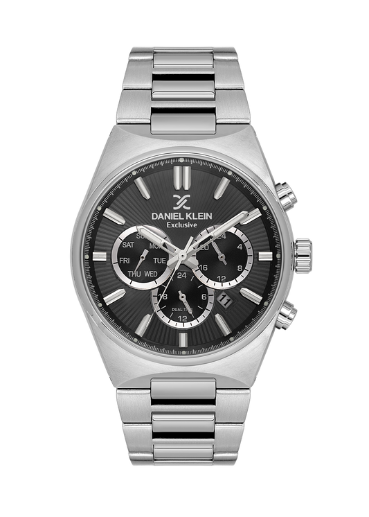 Daniel Klein Multifunction Dual Time Wrist Watch for Men DK.1.14210-2