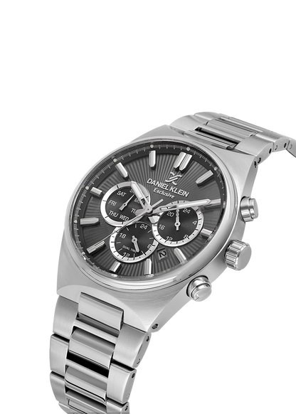 Daniel Klein Multifunction Dual Time Wrist Watch for Men DK.1.14210-2