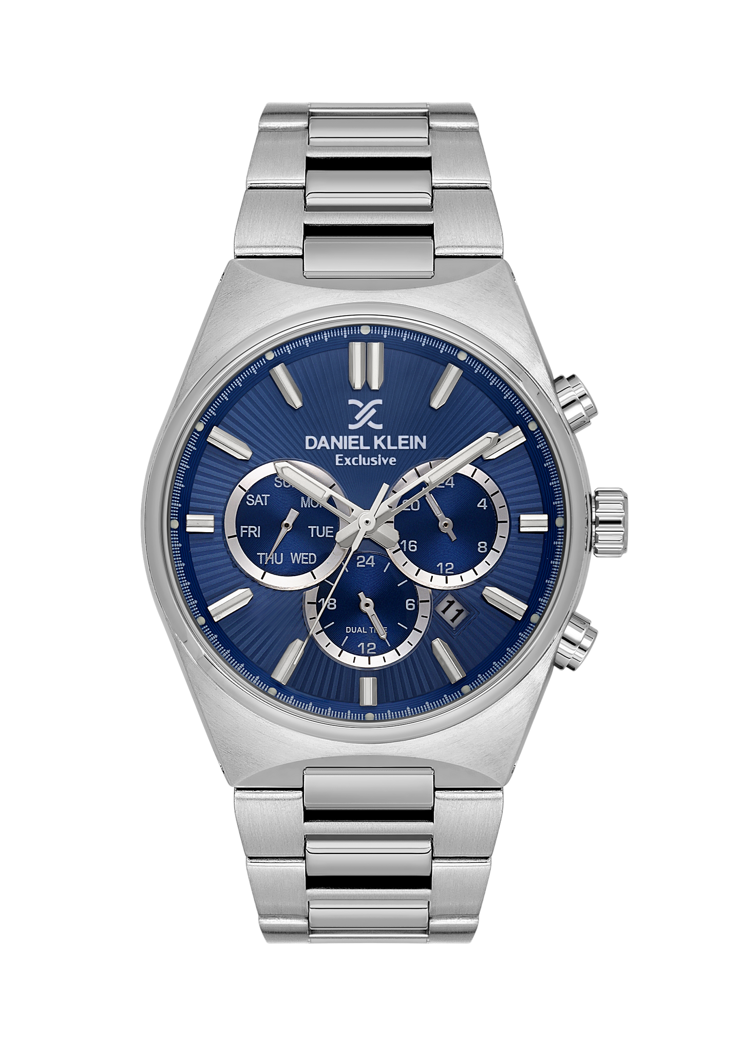 Daniel Klein Multifunction Dual Time Wrist Watch for Men DK.1.14210-3