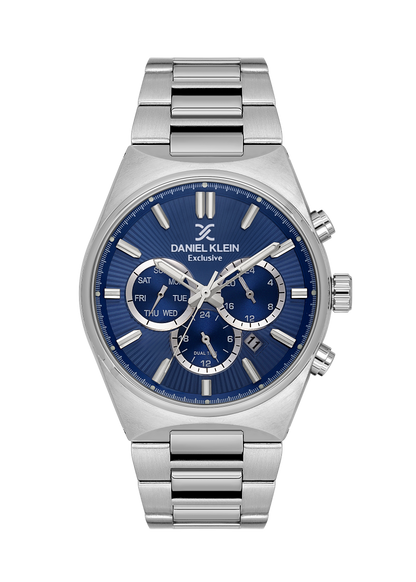 Daniel Klein Multifunction Dual Time Wrist Watch for Men DK.1.14210-3