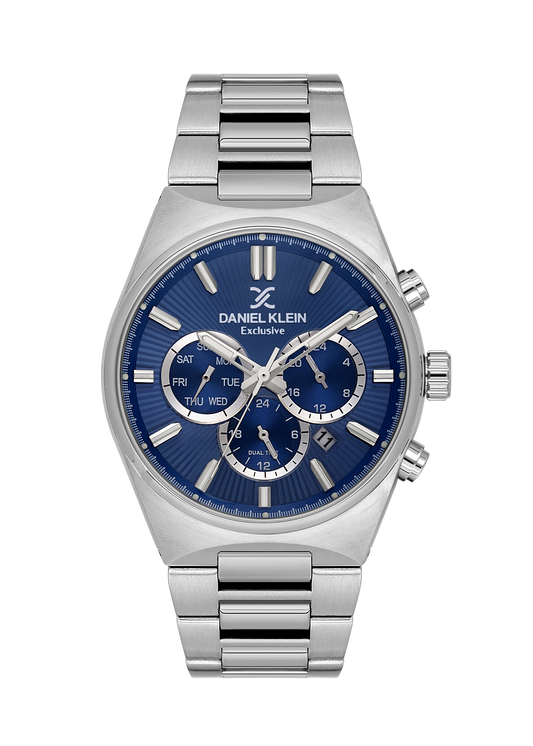 Daniel Klein Multifunction Dual Time Wrist Watch for Men DK.1.14210-3