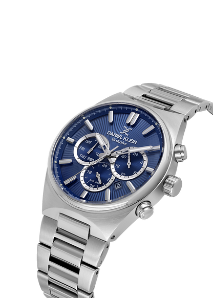 Daniel Klein Multifunction Dual Time Wrist Watch for Men DK.1.14210-3