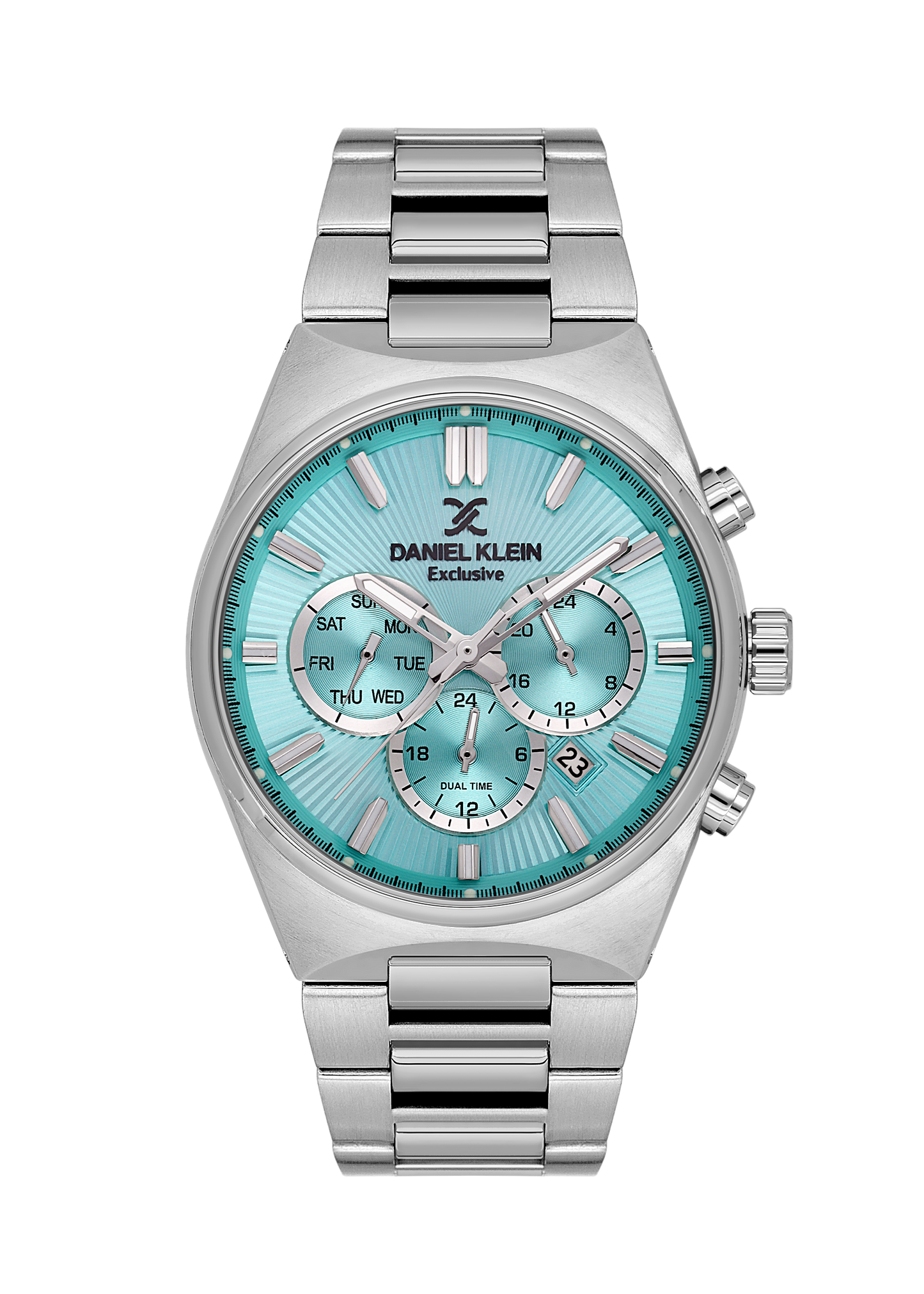 Daniel Klein Multifunction Dual Time Wrist Watch for Men DK.1.14210-4