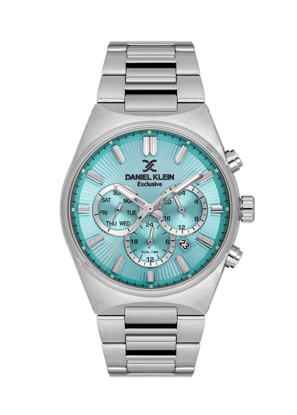 Daniel Klein Multifunction Dual Time Wrist Watch for Men DK.1.14210-4