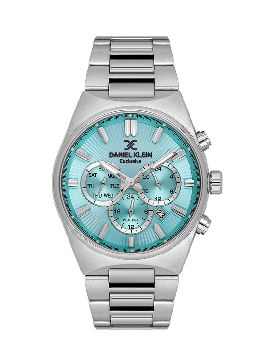 Daniel Klein Multifunction Dual Time Wrist Watch for Men DK.1.14210-4