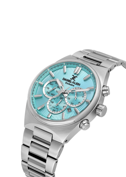 Daniel Klein Multifunction Dual Time Wrist Watch for Men DK.1.14210-4
