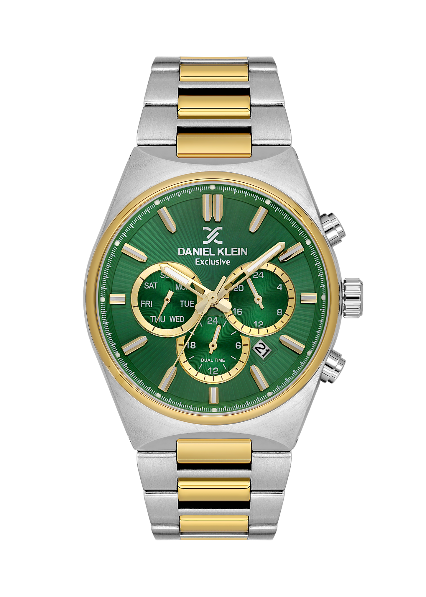 Daniel Klein Multifunction Dual Time Wrist Watch for Men DK.1.14210-5