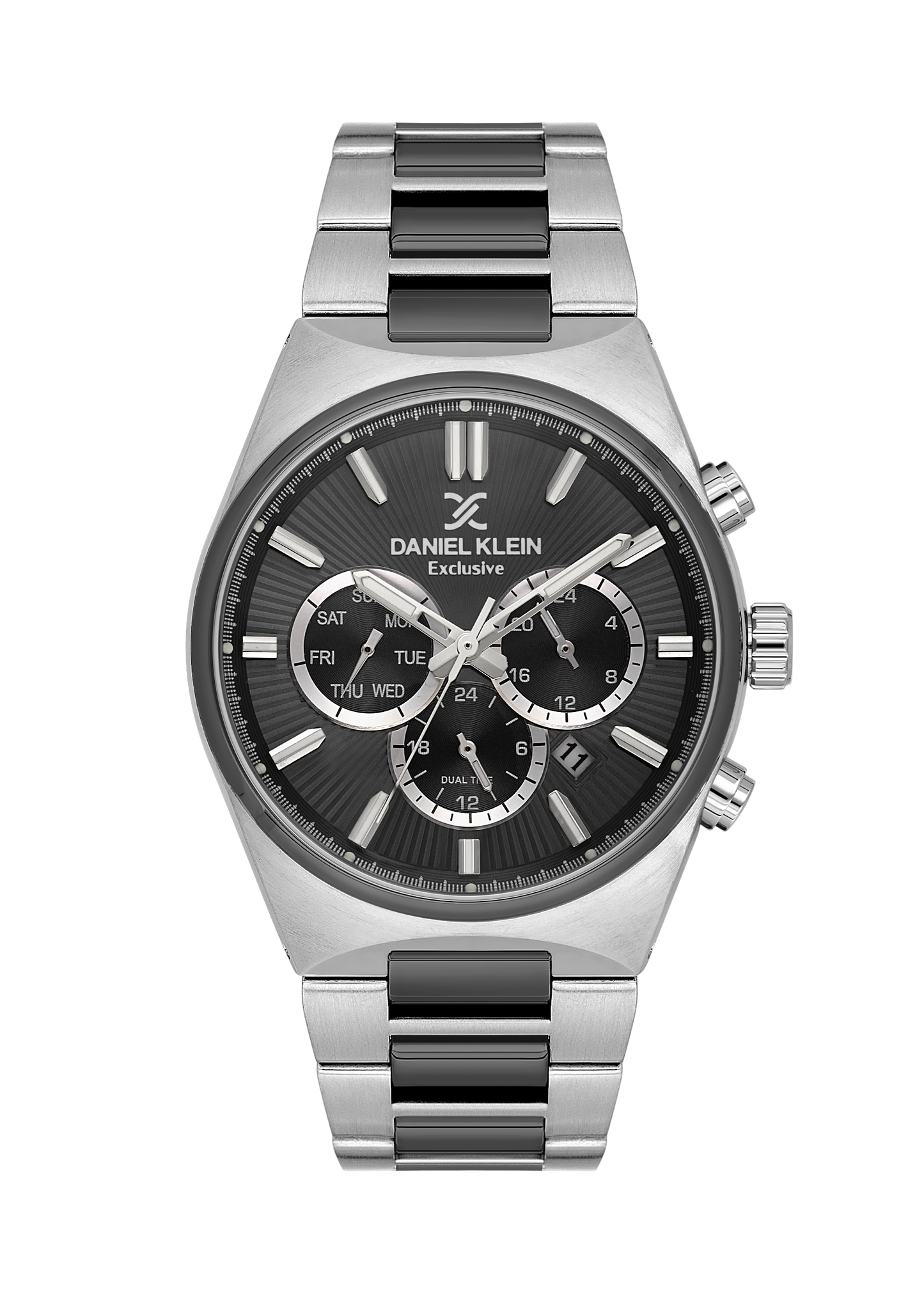 Daniel Klein Multifunction Dual Time Wrist Watch for Men DK.1.14210-6