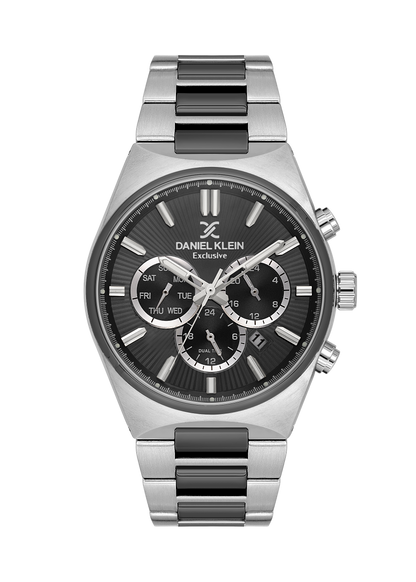 Daniel Klein Multifunction Dual Time Wrist Watch for Men DK.1.14210-6