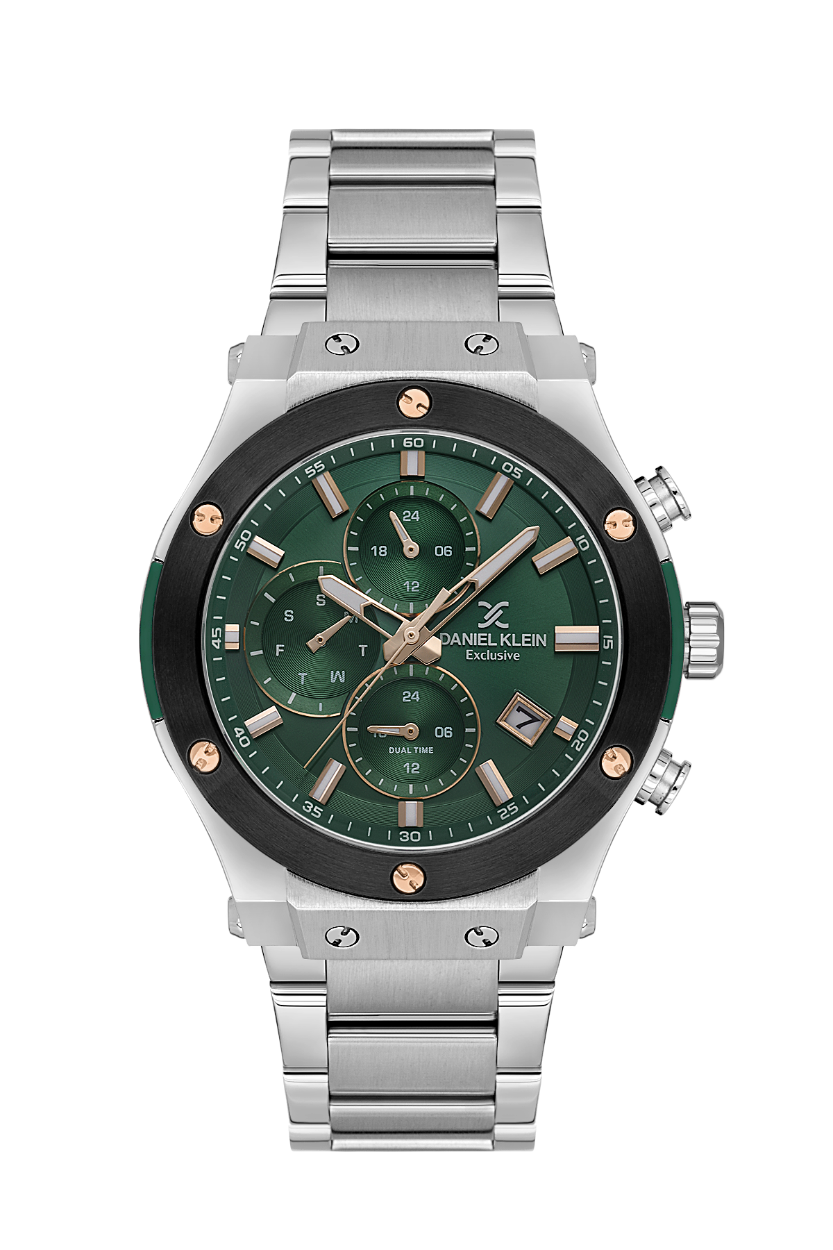 Daniel Klein Multifunction Wrist Watch for Men DK.1.14227-4