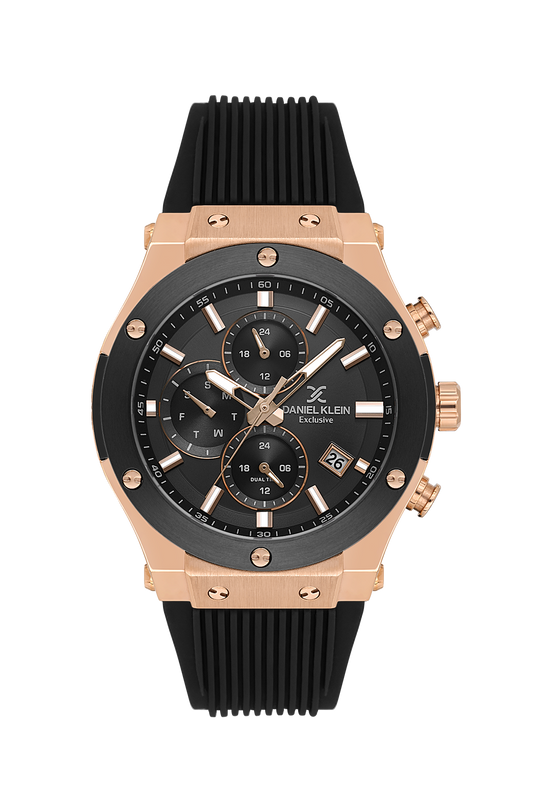 Daniel Klein Multifunction Wrist Watch for Men DK.1.14228-4