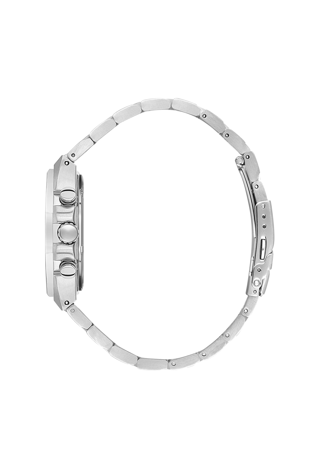 Daniel Klein Black IP Silver Multifunction Wrist Watch for Men DK.1.14257-1