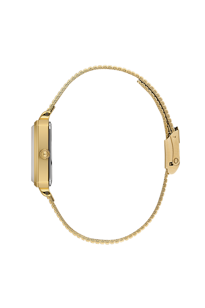 Daniel Klein Silver IP Gold Wrist Watch for Women DK.1.14264-2