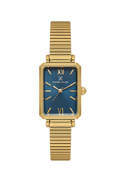 Daniel Klein Blue IP Gold Wrist Watch for Women DK.1.14264-3