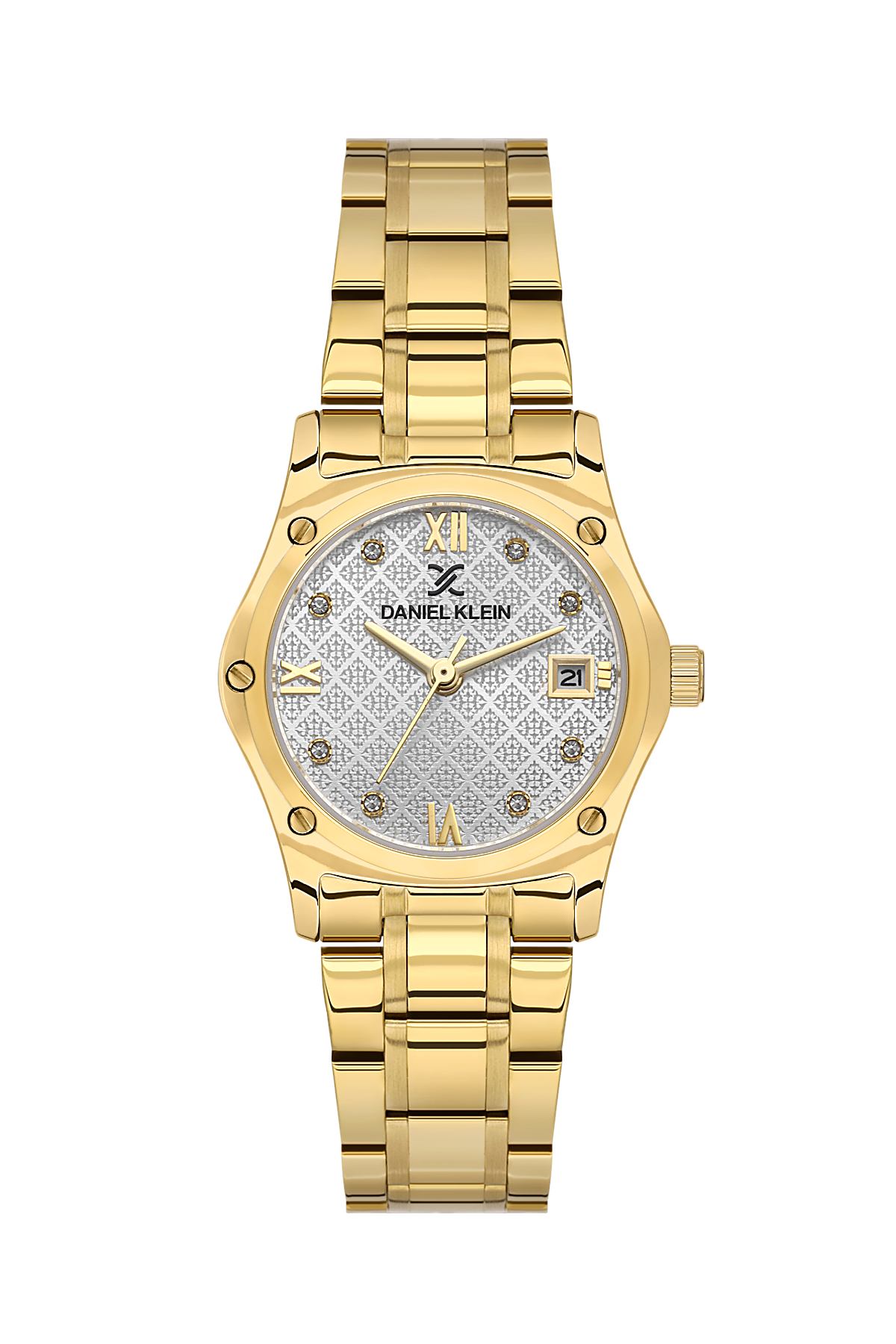 Daniel Klein Date/Time Wrist Watch for Women DK.1.14271-2