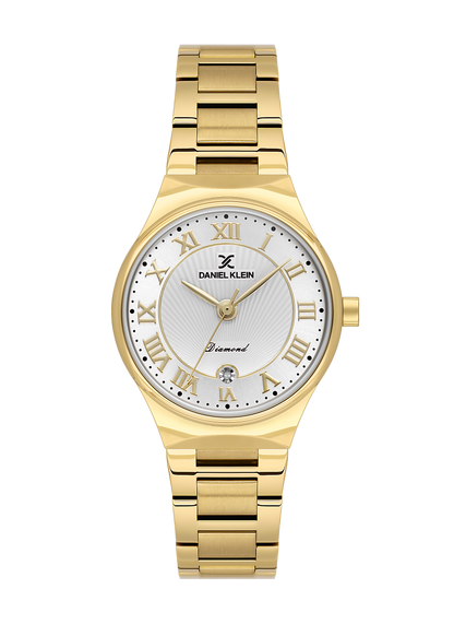 daniel-klein-diamond-ladies-silver-diamond-emboss-dial-watch-dk-1-14299-2