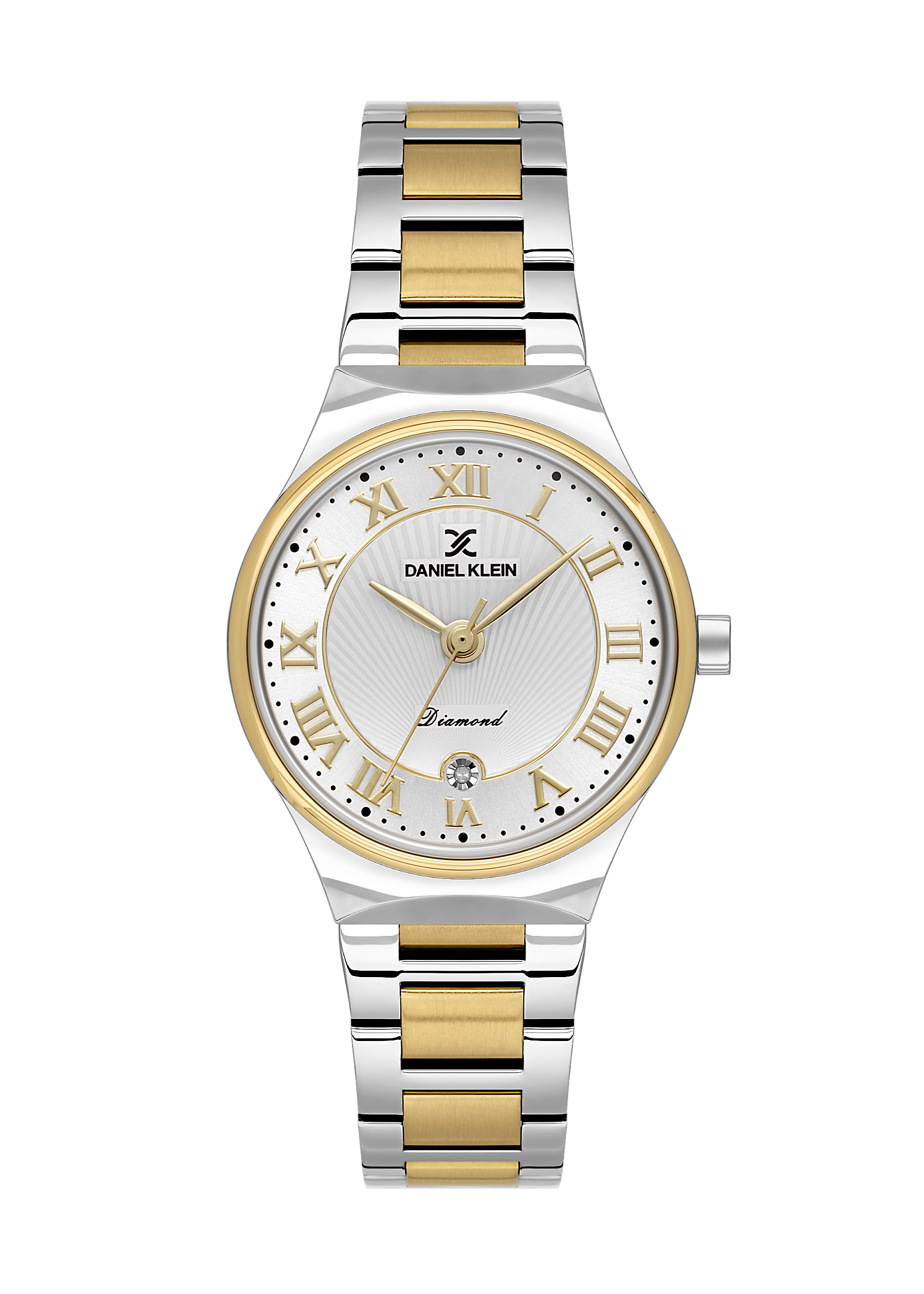 daniel-klein-diamond-ladies-silver-diamond-emboss-dial-watch-dk-1-14299-4