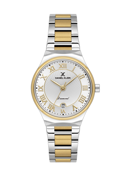 daniel-klein-diamond-ladies-silver-diamond-emboss-dial-watch-dk-1-14299-4