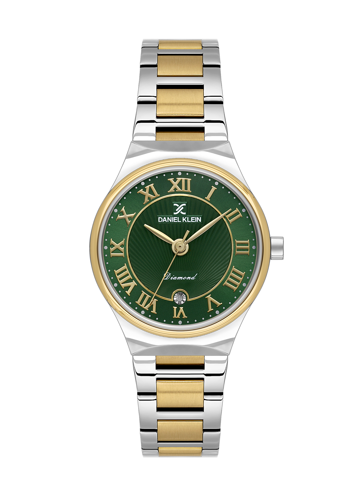 daniel-klein-diamond-ladies-dark-green-diamond-emboss-dial-watch-dk-1-14299-5