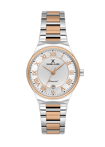 daniel-klein-diamond-ladies-silver-diamond-emboss-dial-watch-dk-1-14299-6