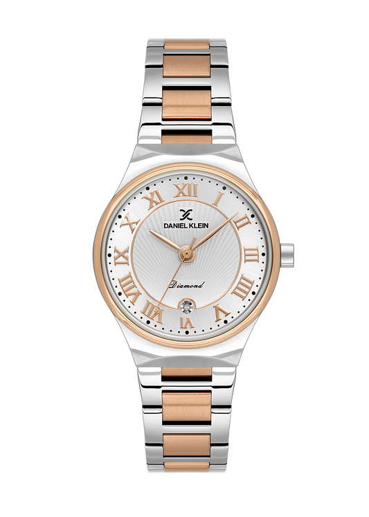 daniel-klein-diamond-ladies-silver-diamond-emboss-dial-watch-dk-1-14299-6