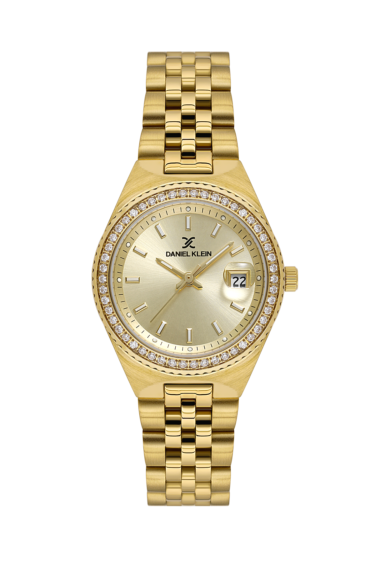 daniel-klein-premium-ladies-light-champagne-sunray-dial-watch-dk-1-14304-2