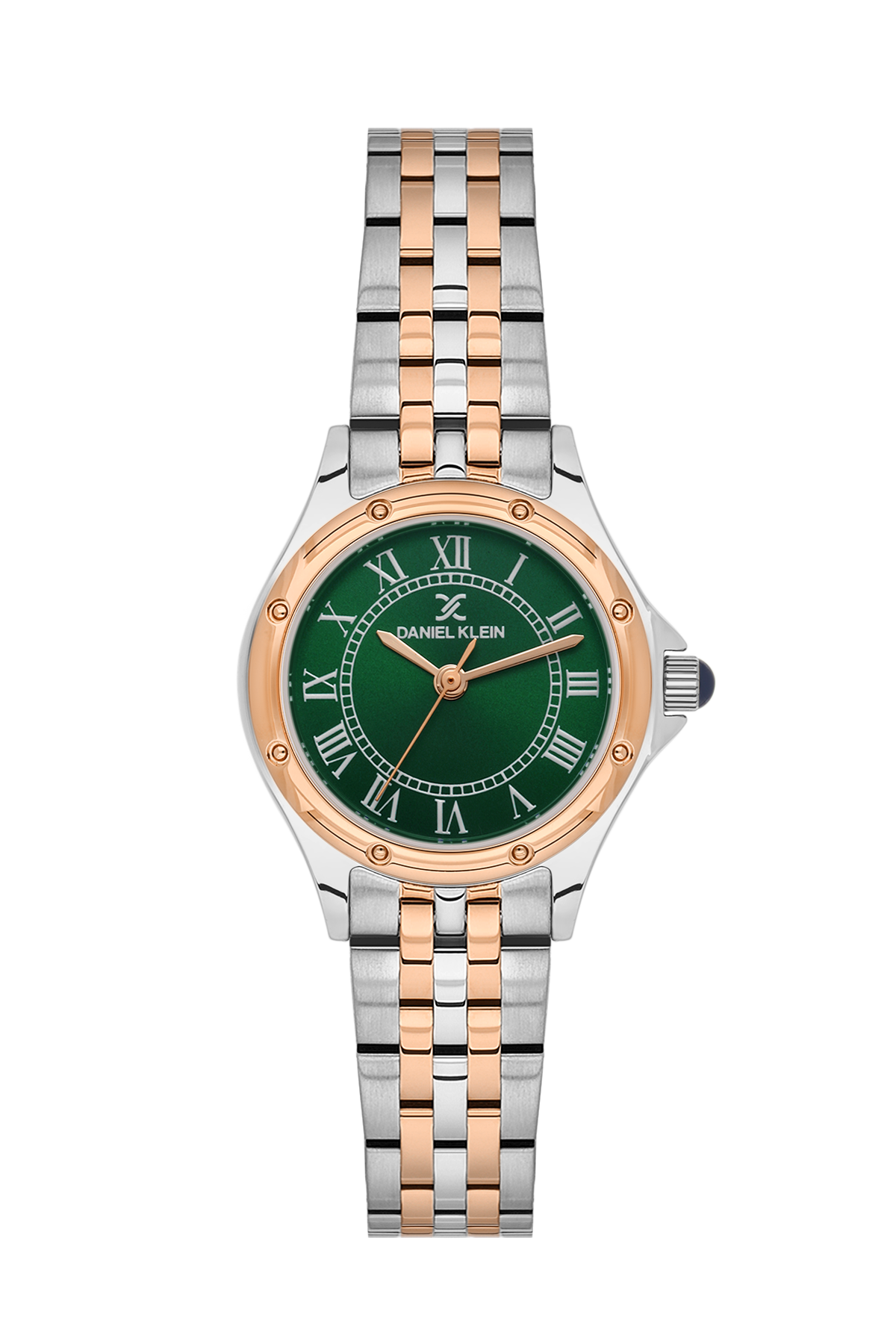 daniel-klein-premium-ladies-dark-green-sunray-roman-index-watch-dk-1-14306-7