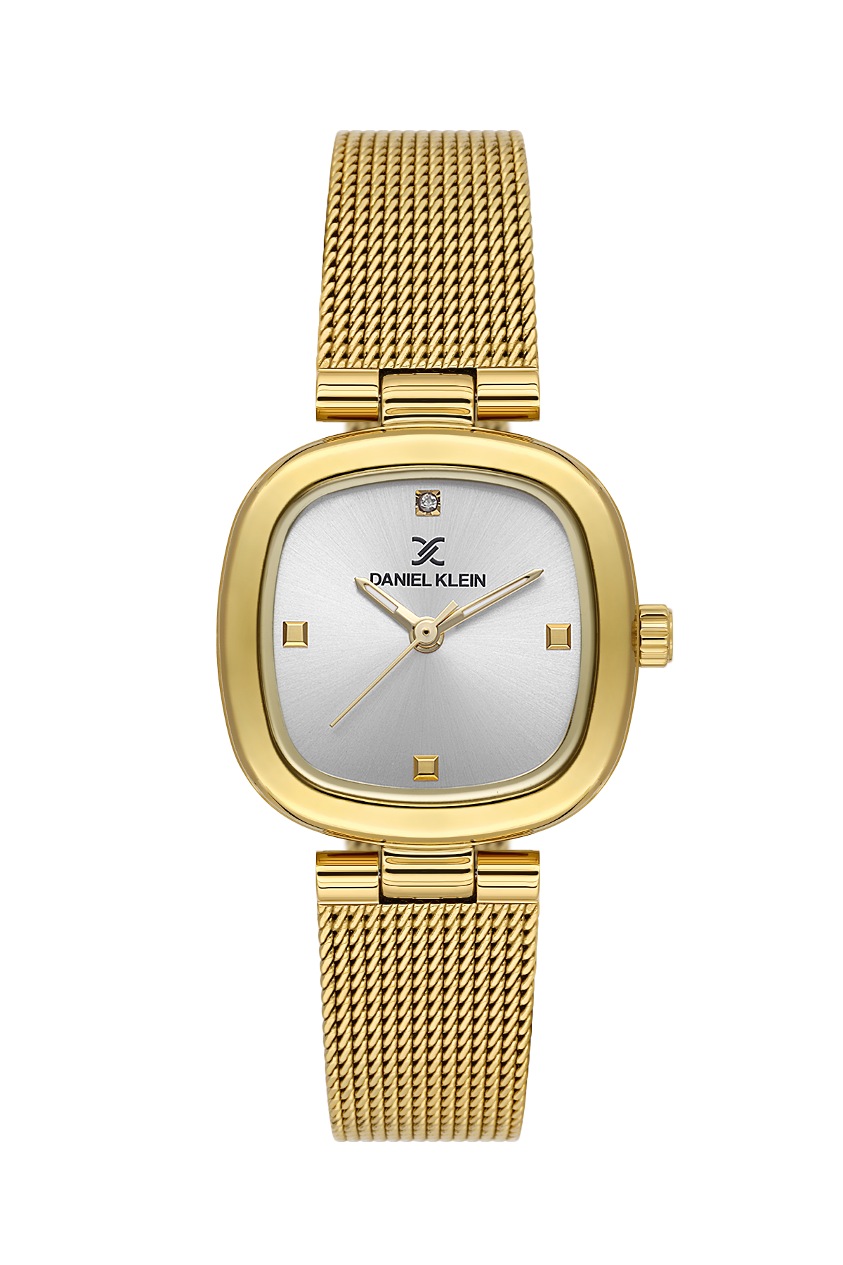 daniel-klein-premium-ladies-silver-sunray-stone-index-mesh-watch-dk-1-14314-3