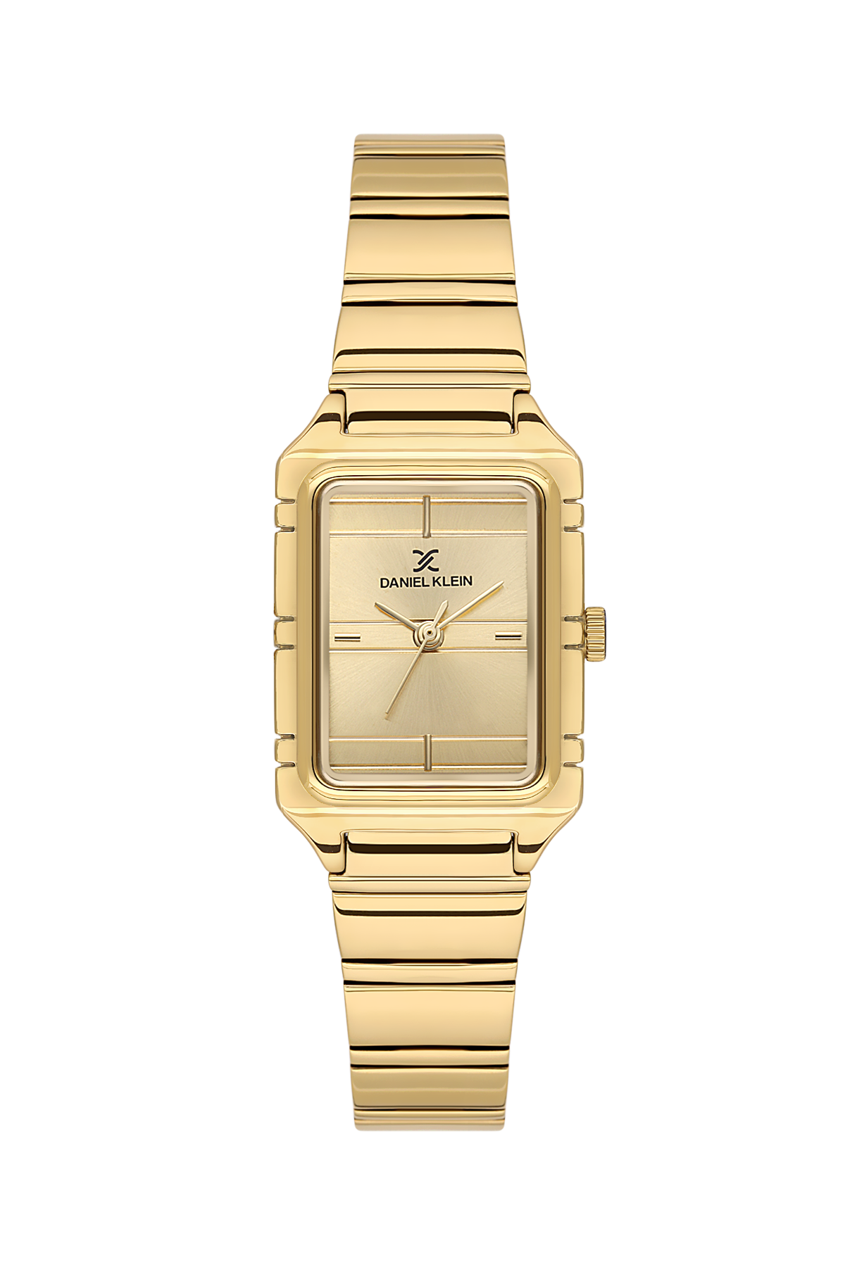 Daniel Klein Premium Ladies Light Champagne Emboss Real Index Watch – DK.1.14315-2
