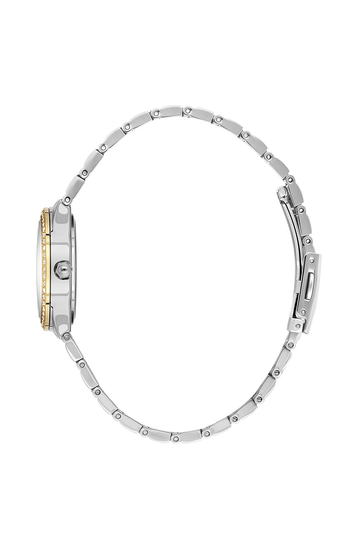 Daniel Klein Premium Ladies Silver Sunray Stone Index Watch – DK.1.14324-2