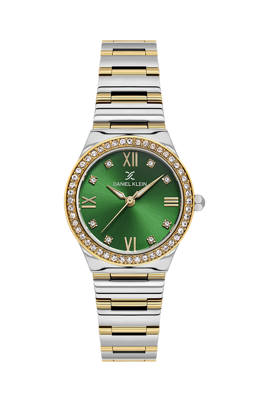 daniel-klein-premium-ladies-dark-green-sunray-stone-index-watch-dk-1-14324-4